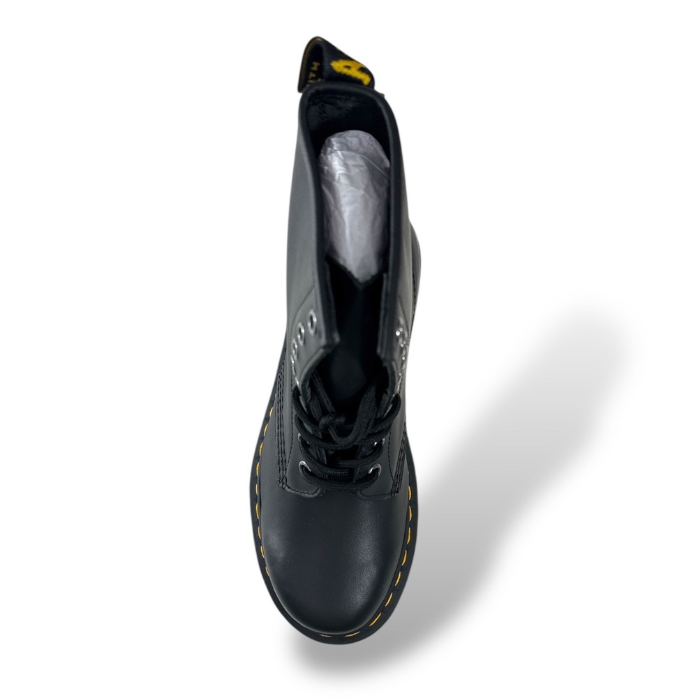 Dr. Martens 1460 Black Smooth Leather 8-eye Lace-up Boots Mens US 12 / Wm 13 NIB - Picture 9 of 9